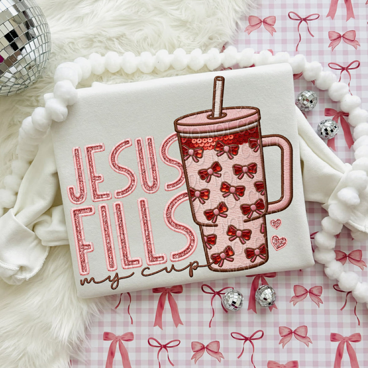 Jesus fill my cup (DWS) DTF Transfer