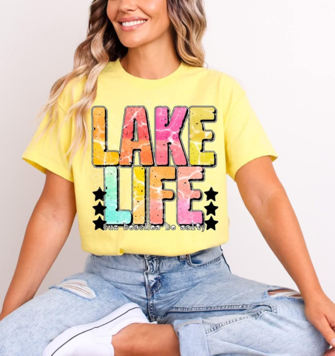 Lake life (C’s) 98164 DTF transfer