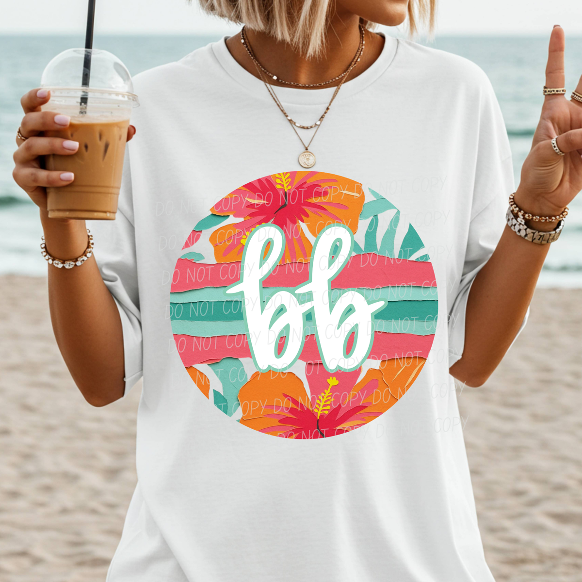 bb tropical circle (city) DTF Transfer