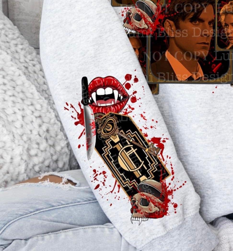 Hotel sleeve (lumi) DTF transfer