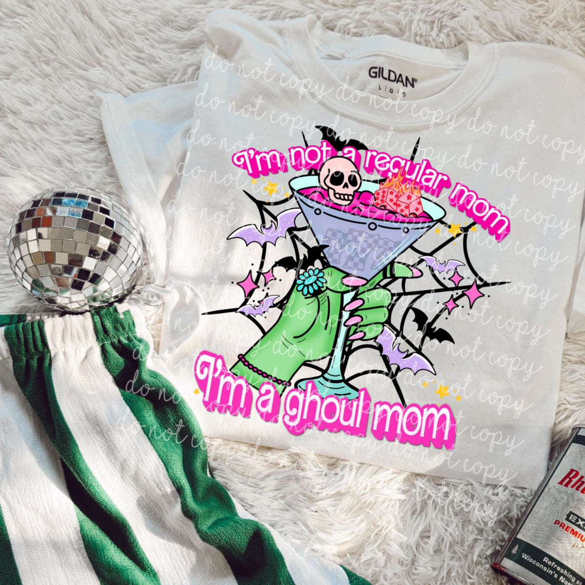 Ghoul Mom Zombie Martini (MMD) DTF transfer