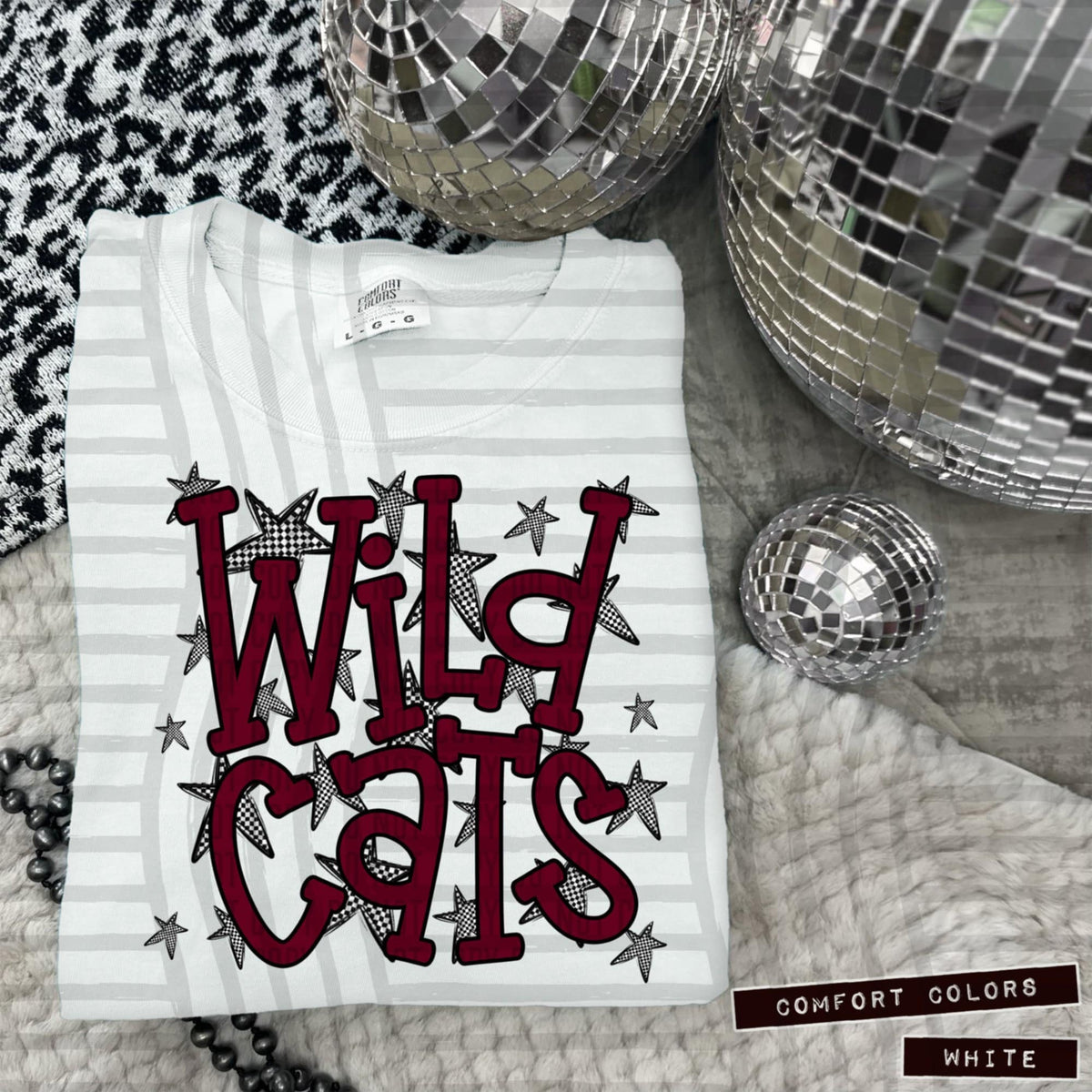 Maroon Staggered Mascots (Caplinger)