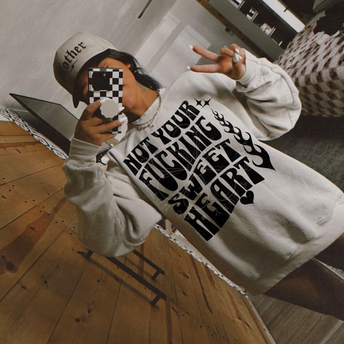 Not Your Sweetheart (lyttle) DTF transfer