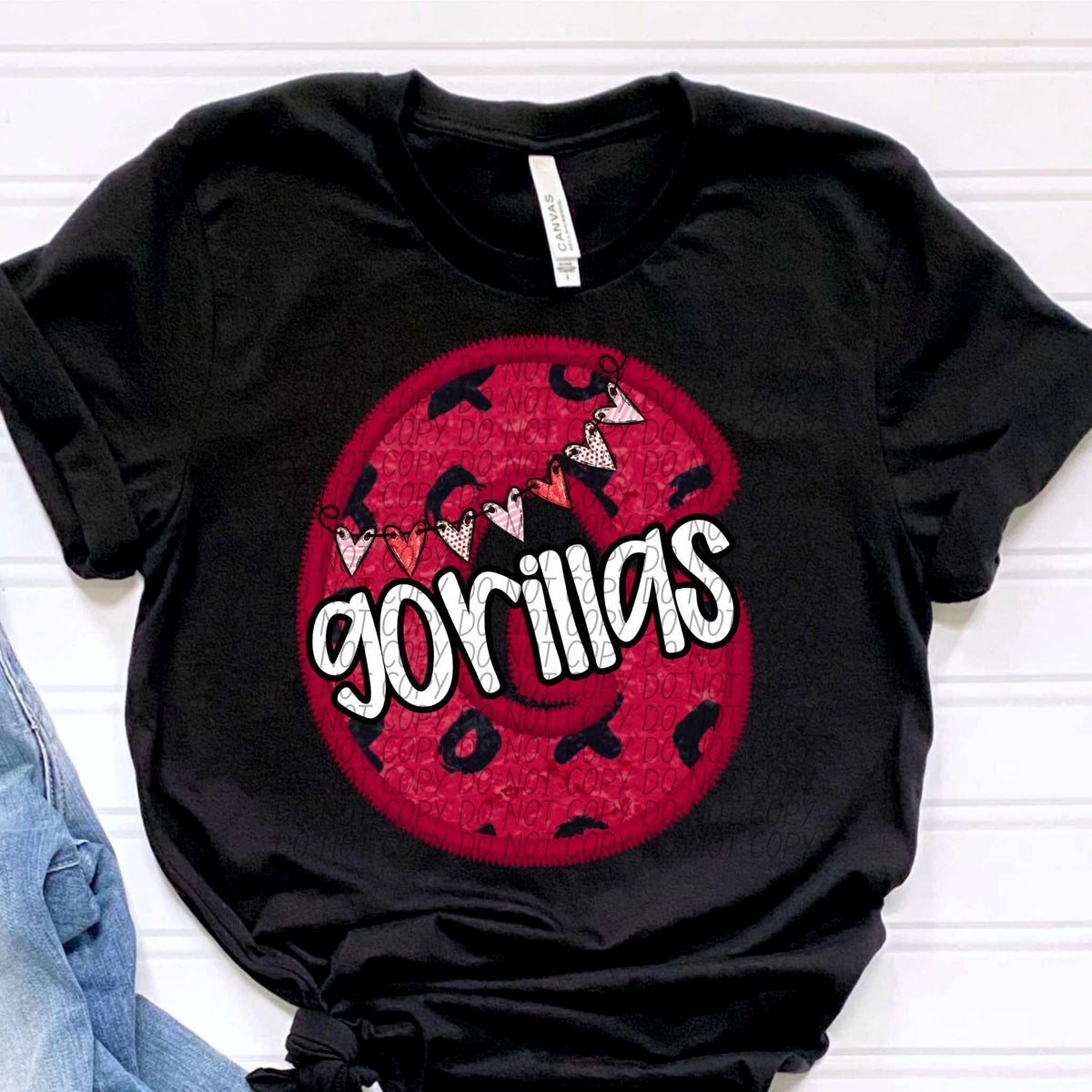 G gorillas valentine (CITY) 79032 DTF transfer