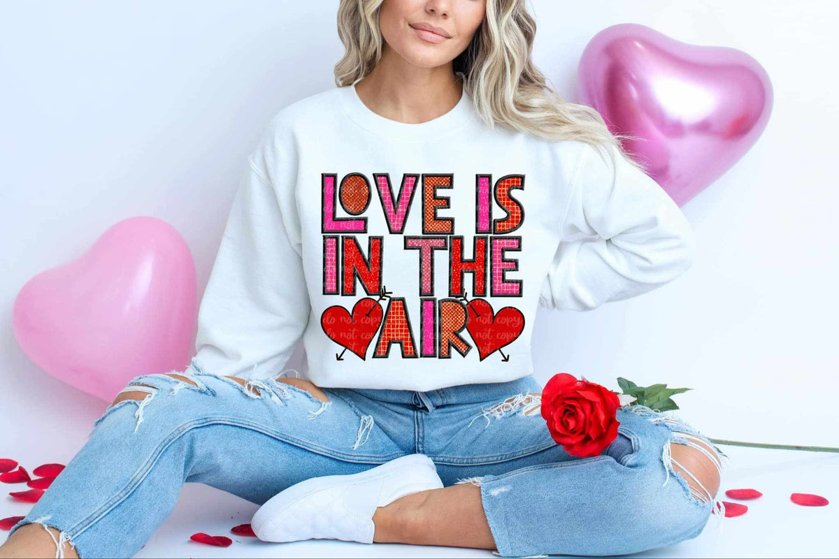 Love is in the air 73463 DTF transfer