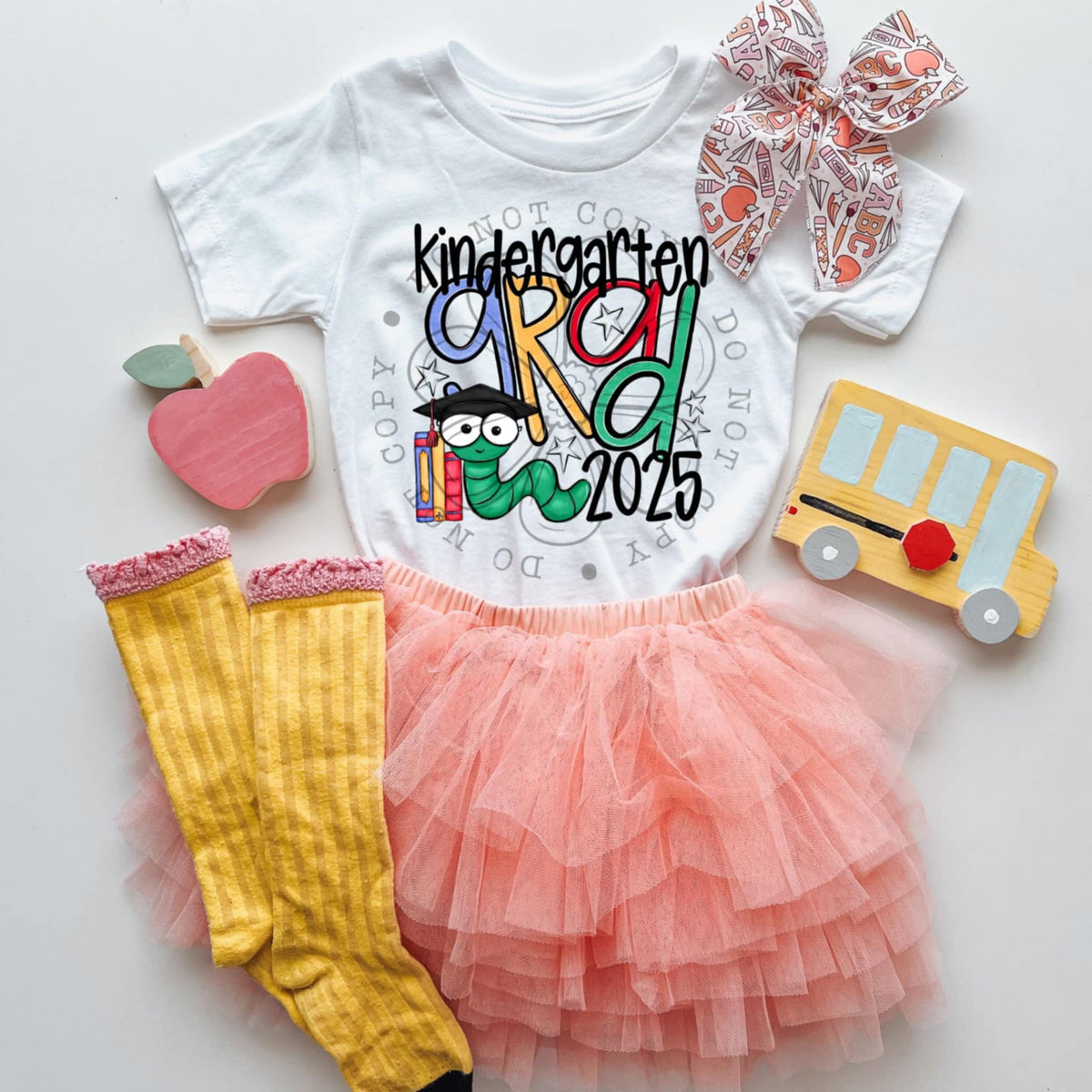Kindergarten grad 2025 (SWD) 96350 DTF transfer