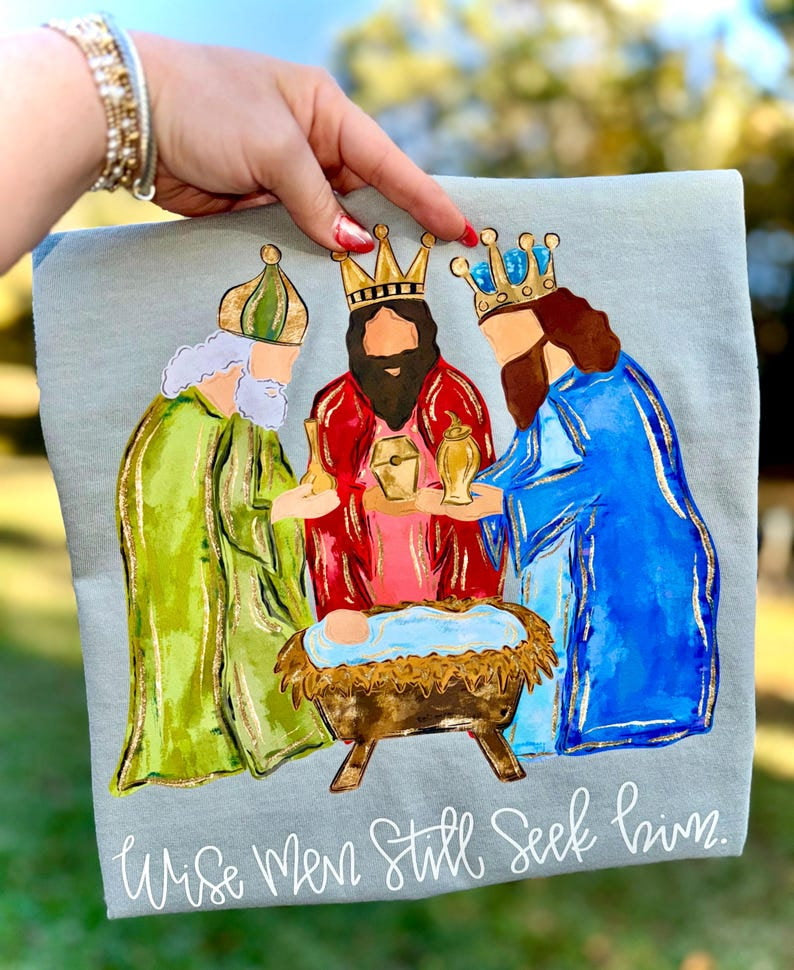 Wise Men still seek him DTF Transfer