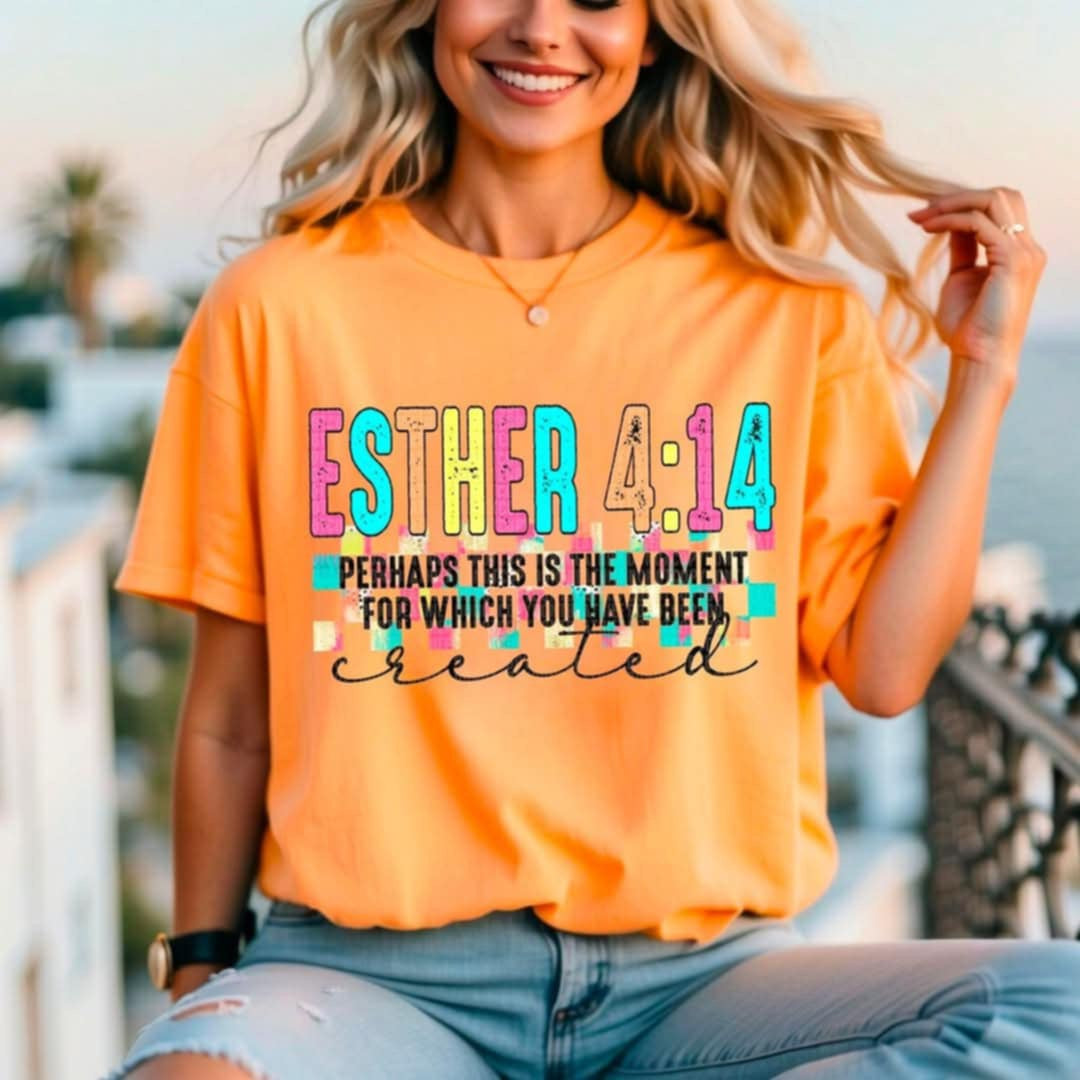 Esther 4:14 (SSD) 95926 DTF transfer