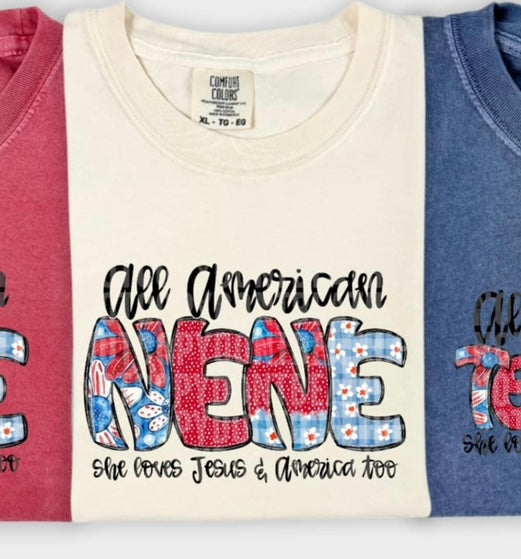 All American nene (SDD) 99303 DTF transfer