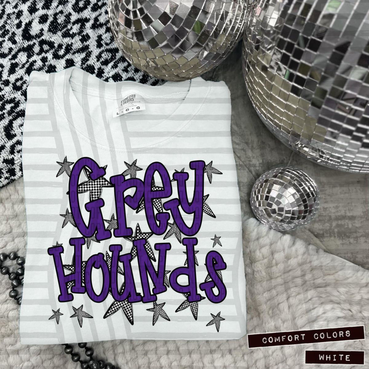 Purple Staggered Mascots (Caplinger)