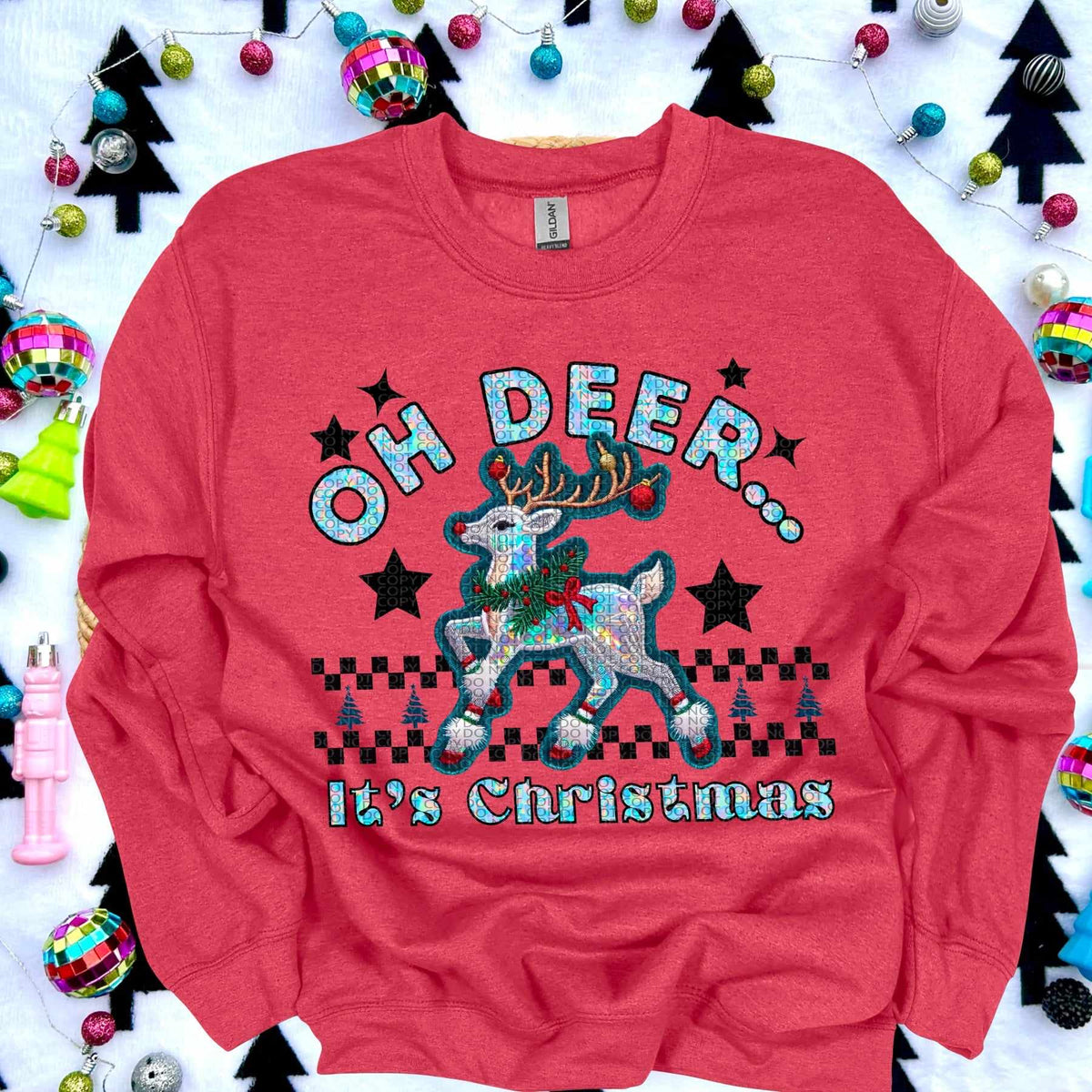 Oh deer… it’s Christmas (HW) 62000 DTF transfer