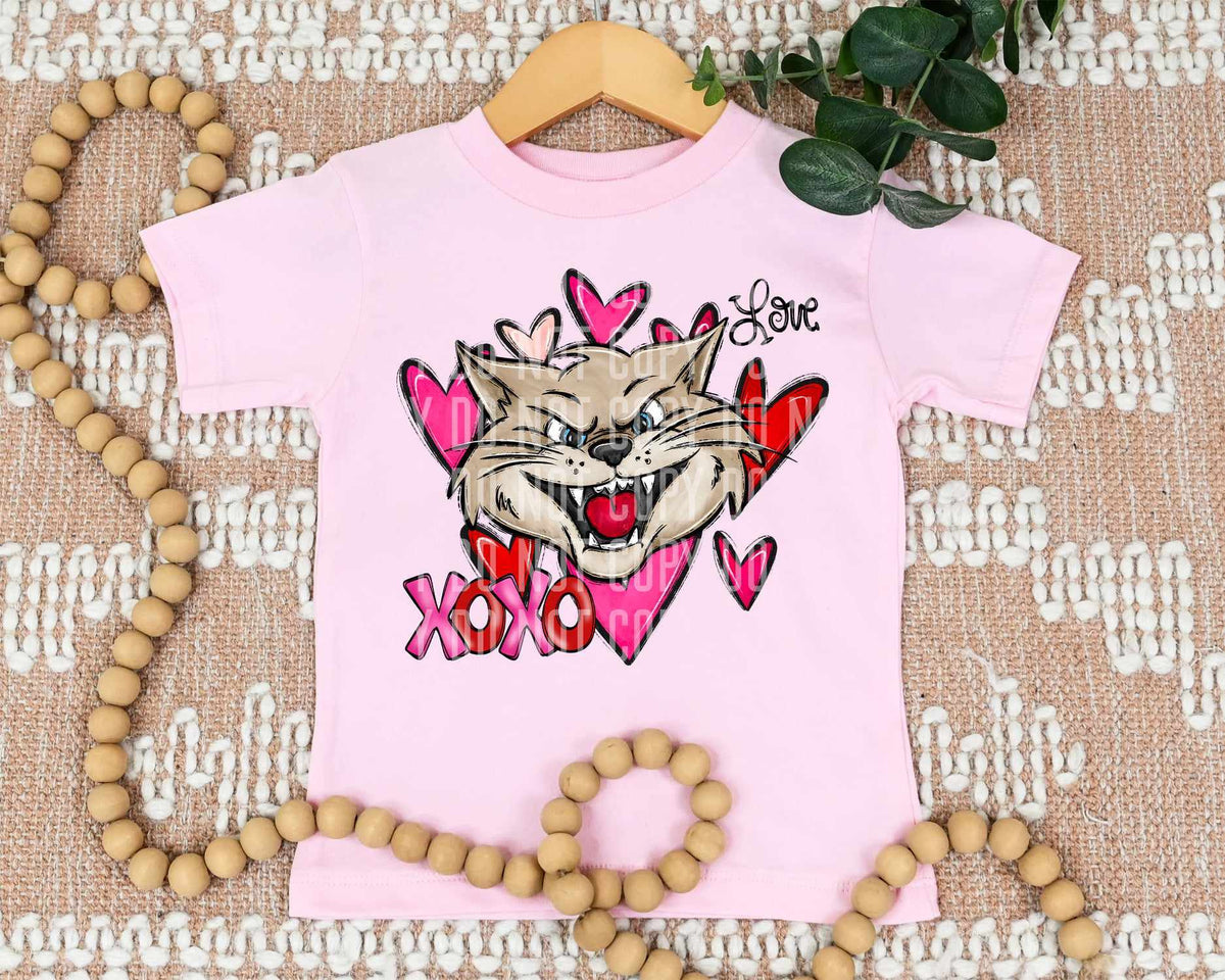 Xoxo Wildcat (caplinger) 73355 DTF transfer