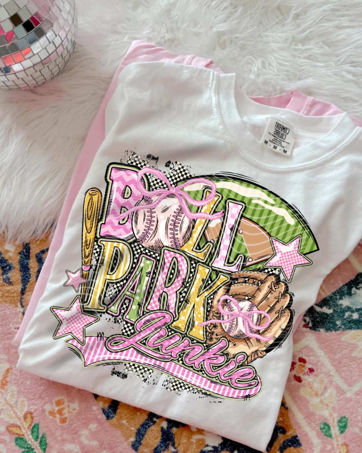 Ballpark junkie baseball (AG) 93451 DTF transfer