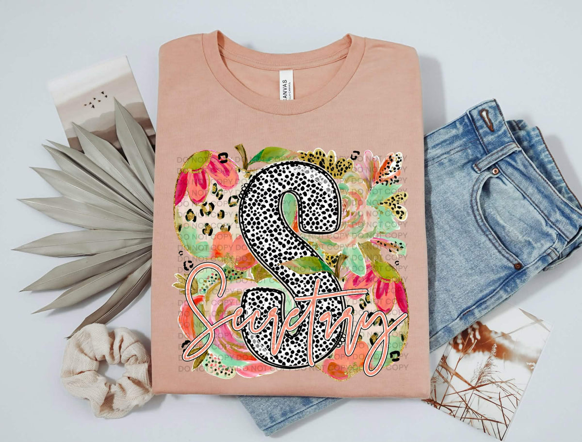 Secretary (Scg) DTF Transfer