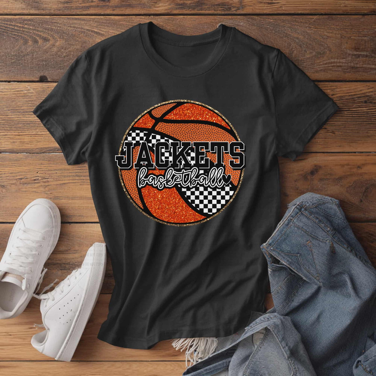 Jackets Checker Basketball (revel) DTF Transfer