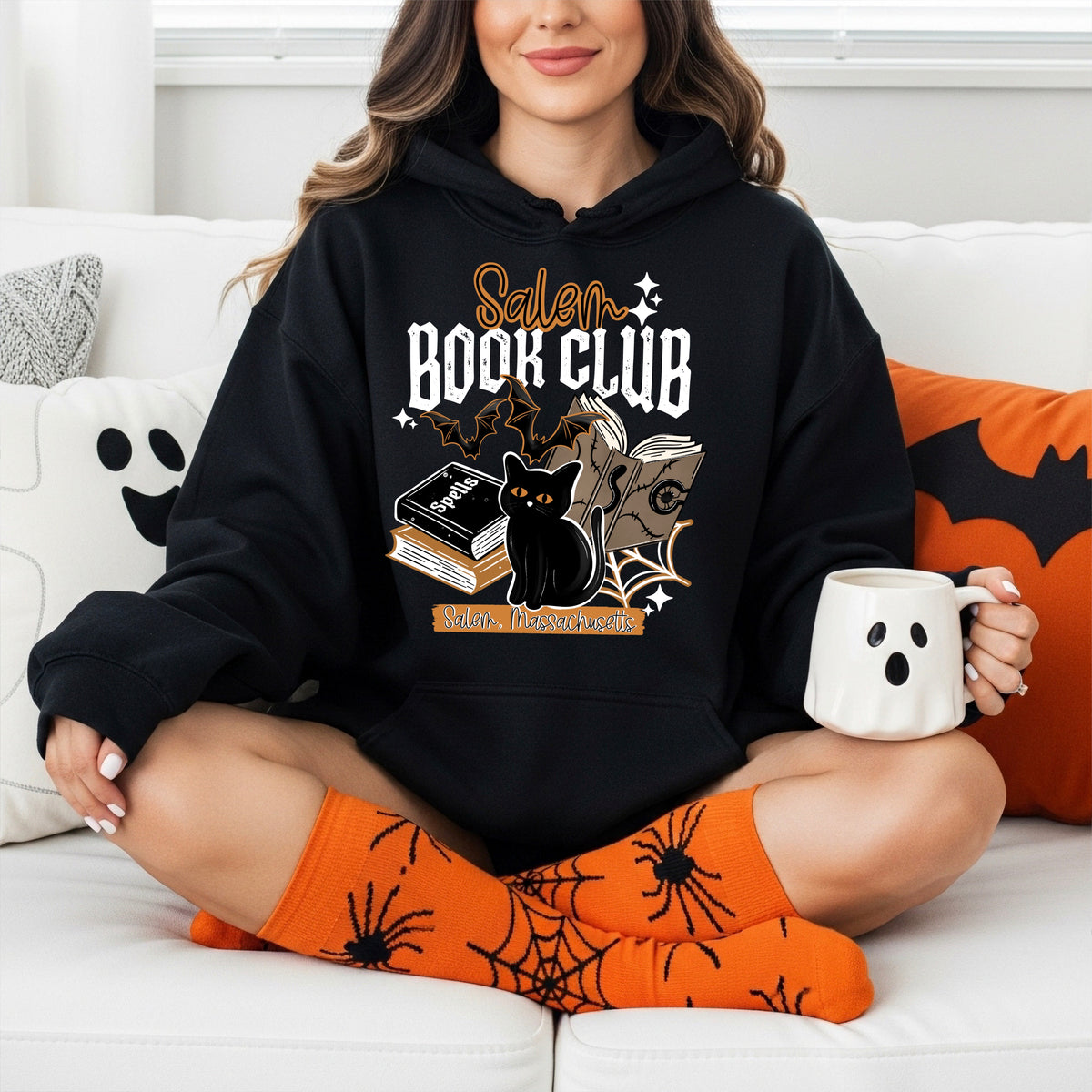 Salem Book Club (white) (CSC) DTF Transfer