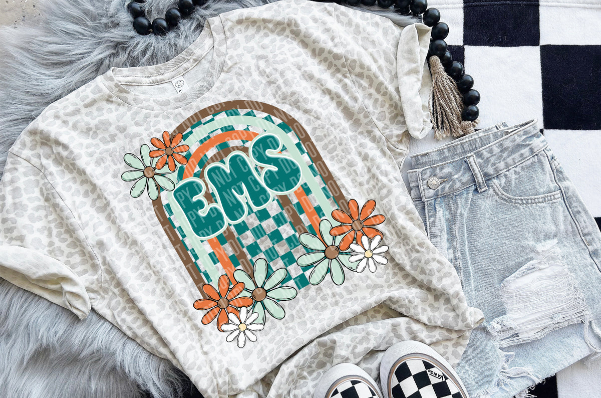 EMS Floral Arch 49541 DTF transfers