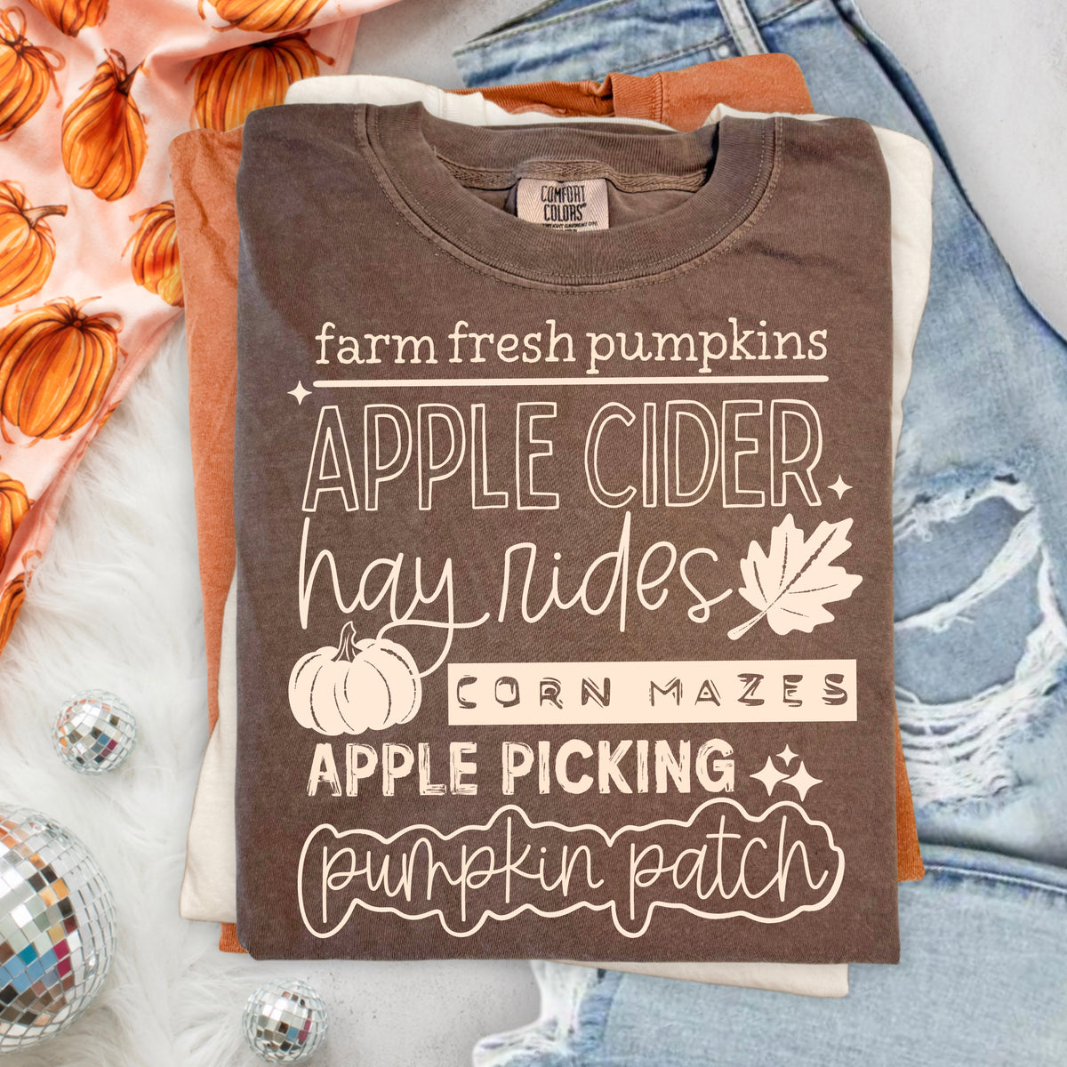 Pumpkin patch things (cream) (CSC) DTF Transfer