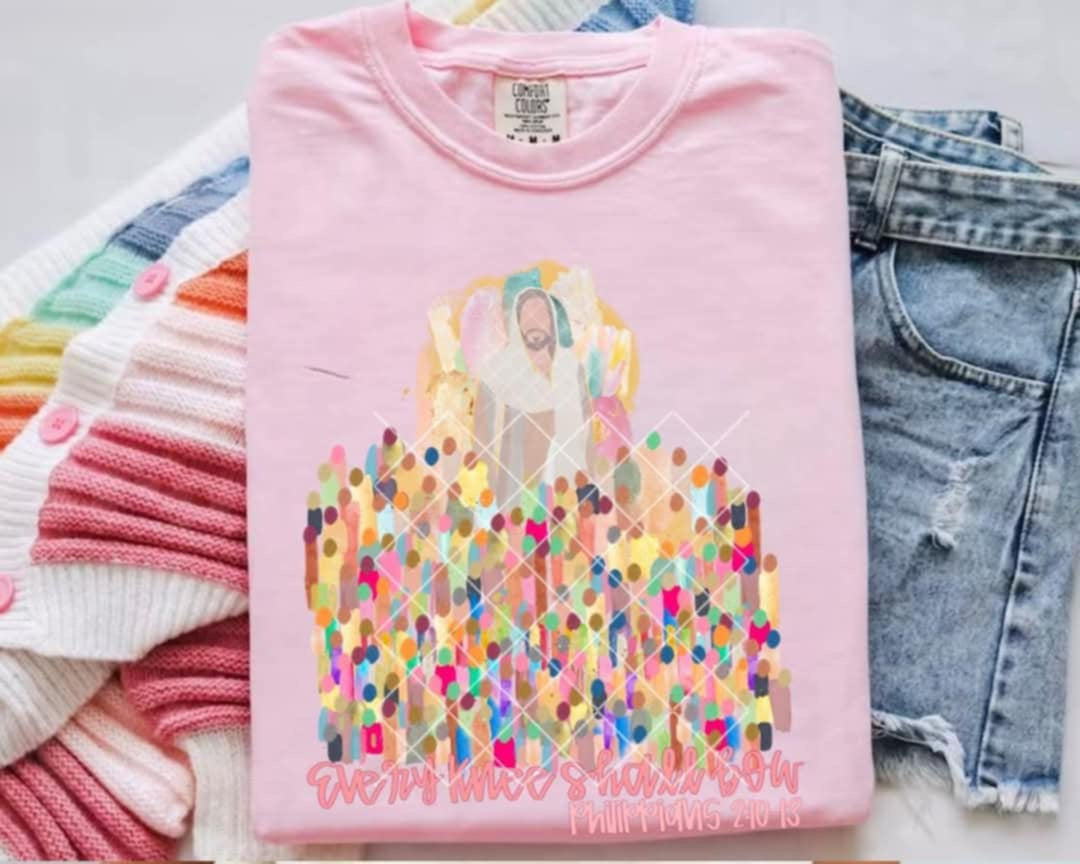 Every knee shall bow 87434 DTF transfer