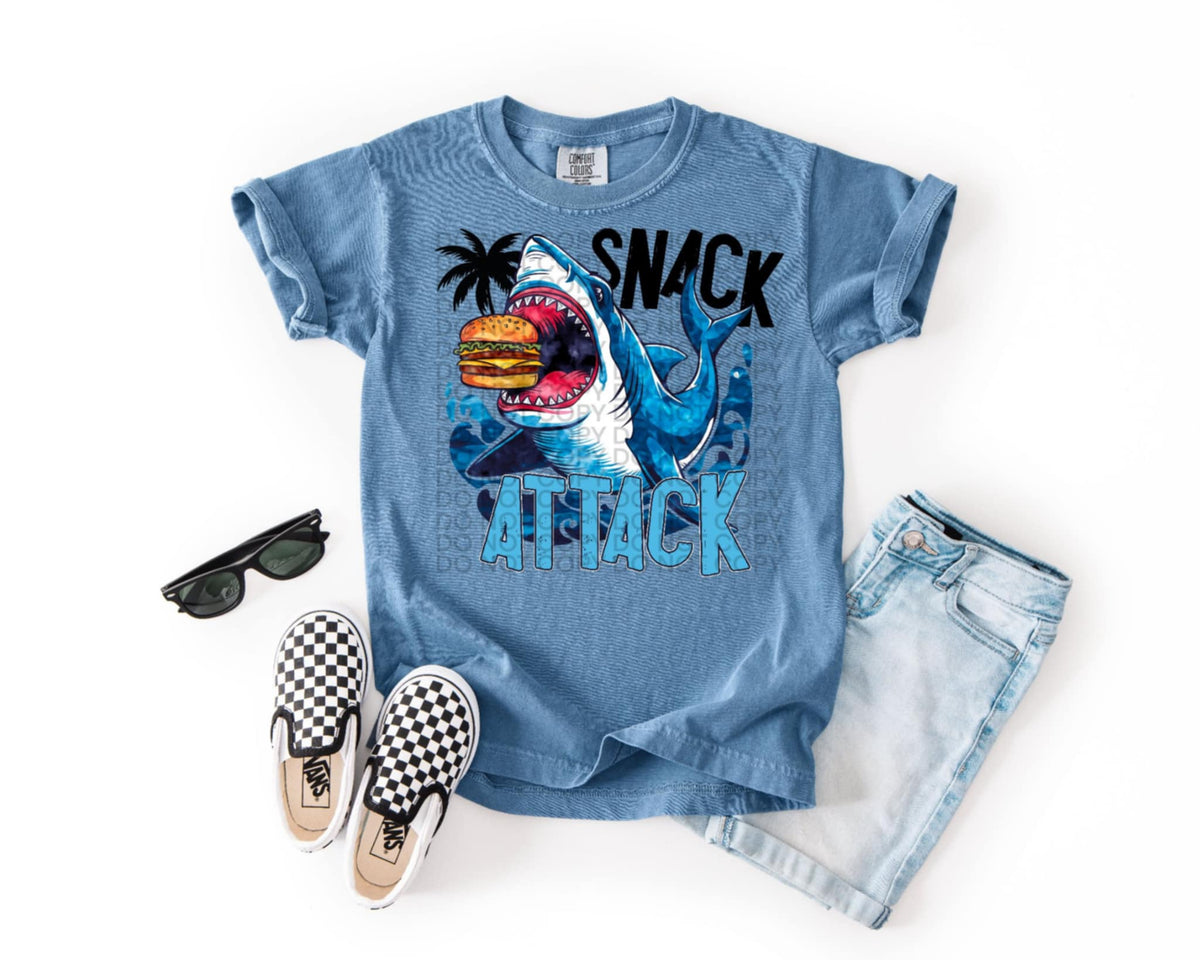 Shark Attack (scg) DTF transfer