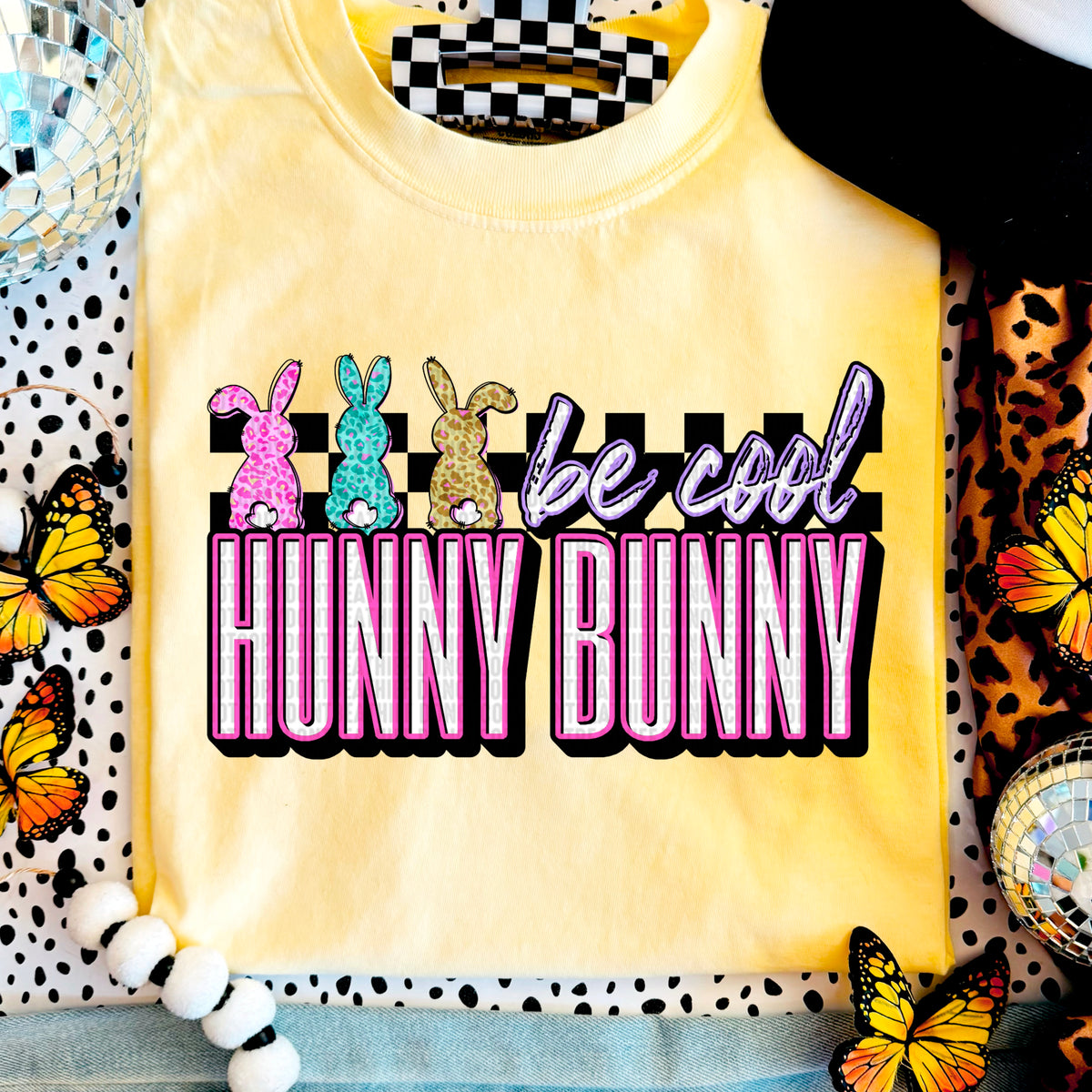 Be cool hunny bunny 90437 DTF transfer