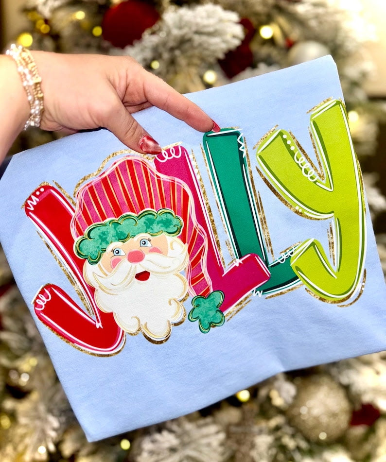 Jolly Santa 117235 DTF Transfer