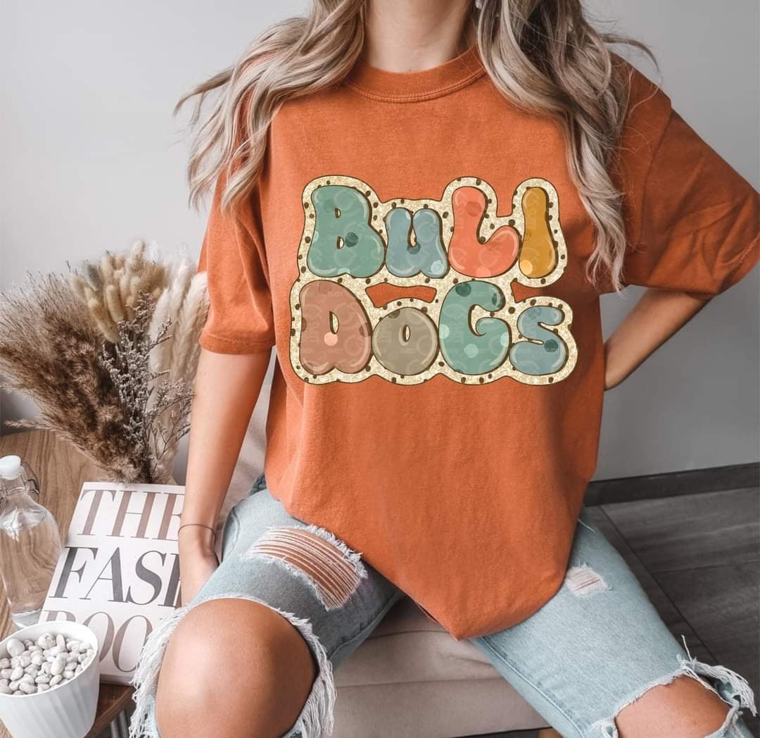 Bulldogs muted mascot (C’s) 55958 DTF transfer – Mud & Grace Transfers