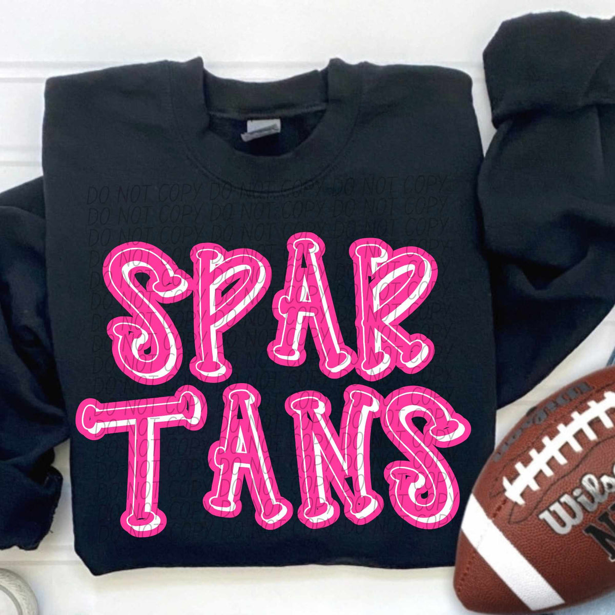 Spartans hot pink 55340 DTF transfer