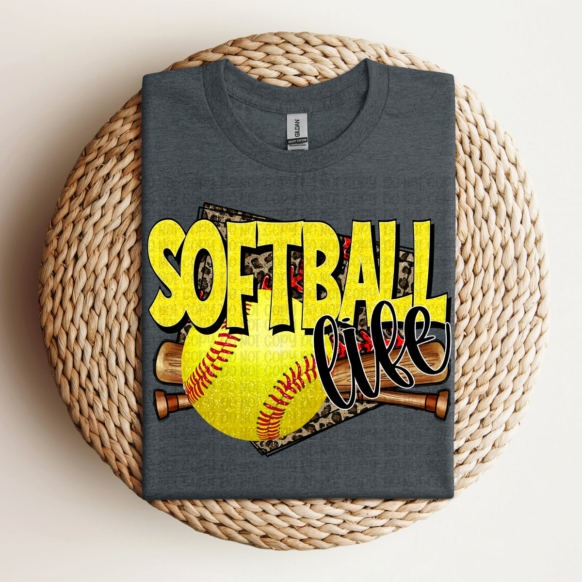 Softball Life (VP) DTF transfer