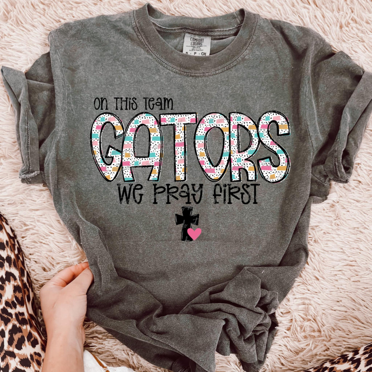 Gators on this team we pray first (Virgo) 97755 DTF transfer