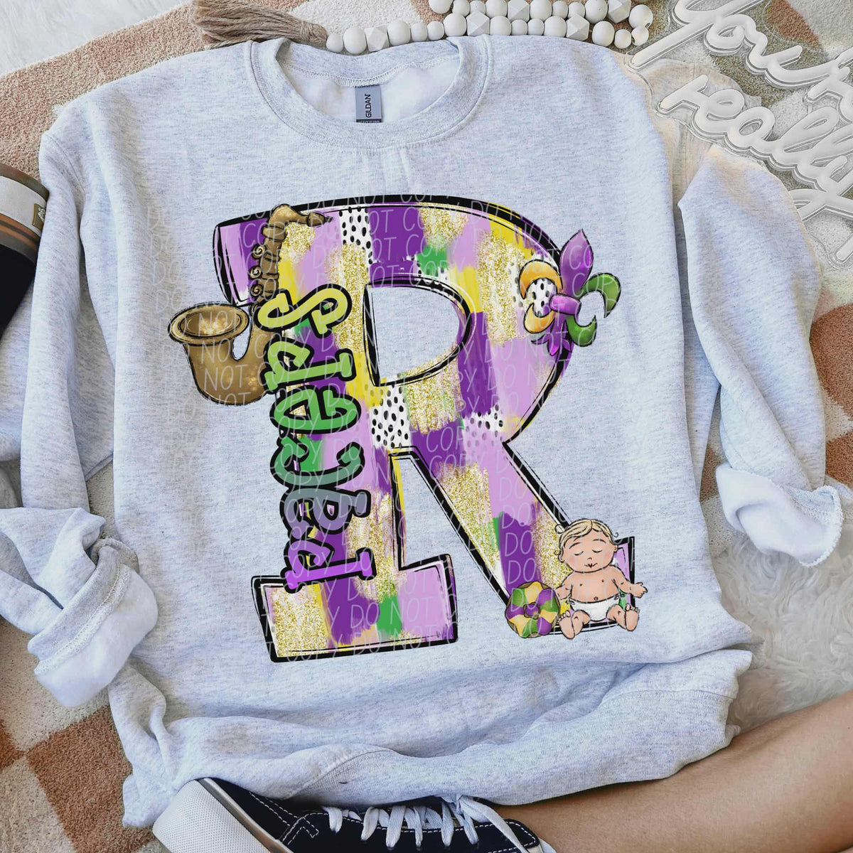 Racers Mardi Gras (city) DTF Transfer