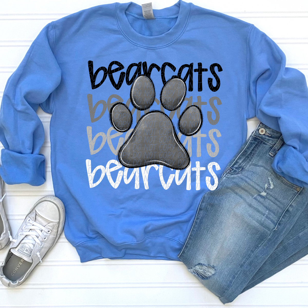 Bearcats Word Stacked (CITY) 57423 DTF transfer