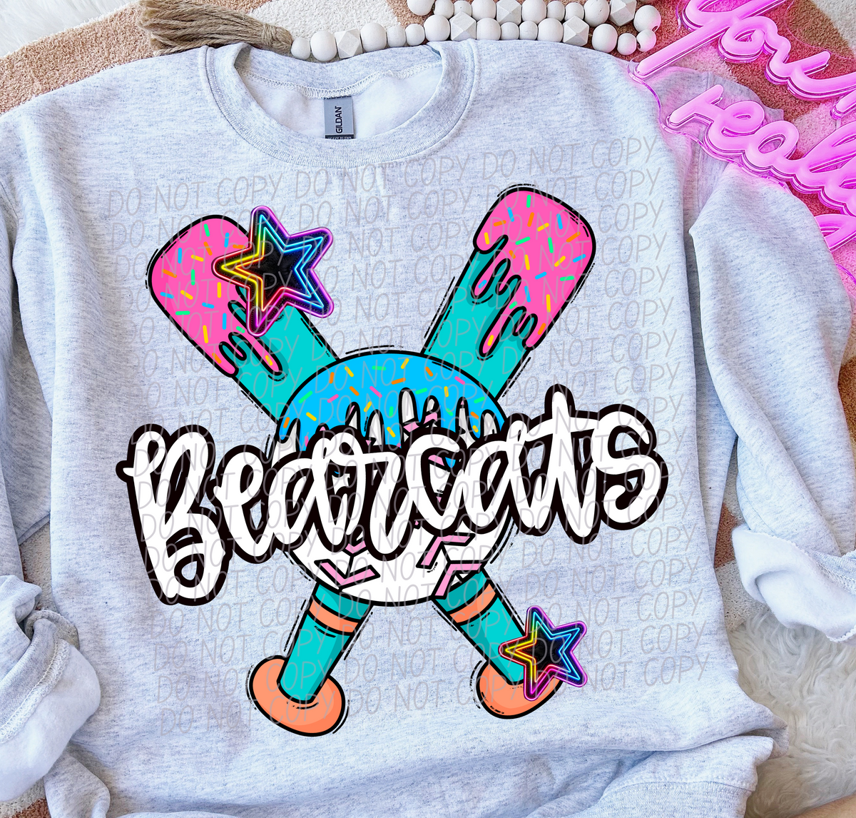 Dripping baseball Bearcats (CITY) DTF transfer