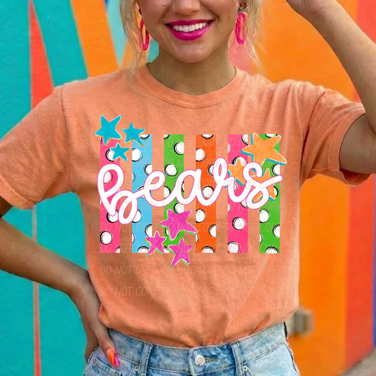 bears polkadot pride (city) DTF Transfer