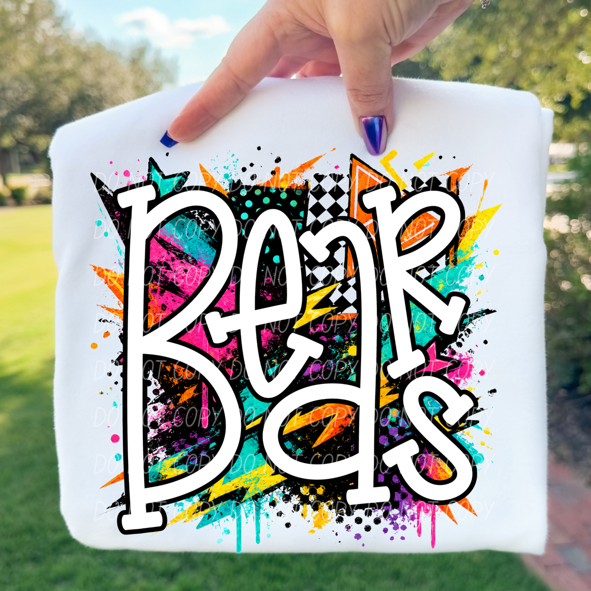 Bears totally tubular (City) DTF Transfer