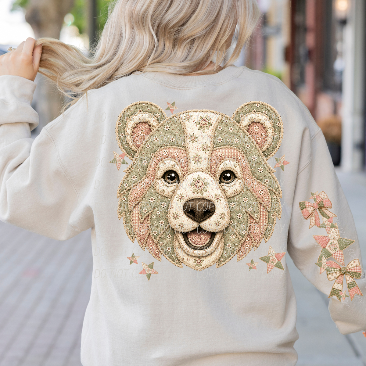 bear everyday meemaw (City) DTF transfer