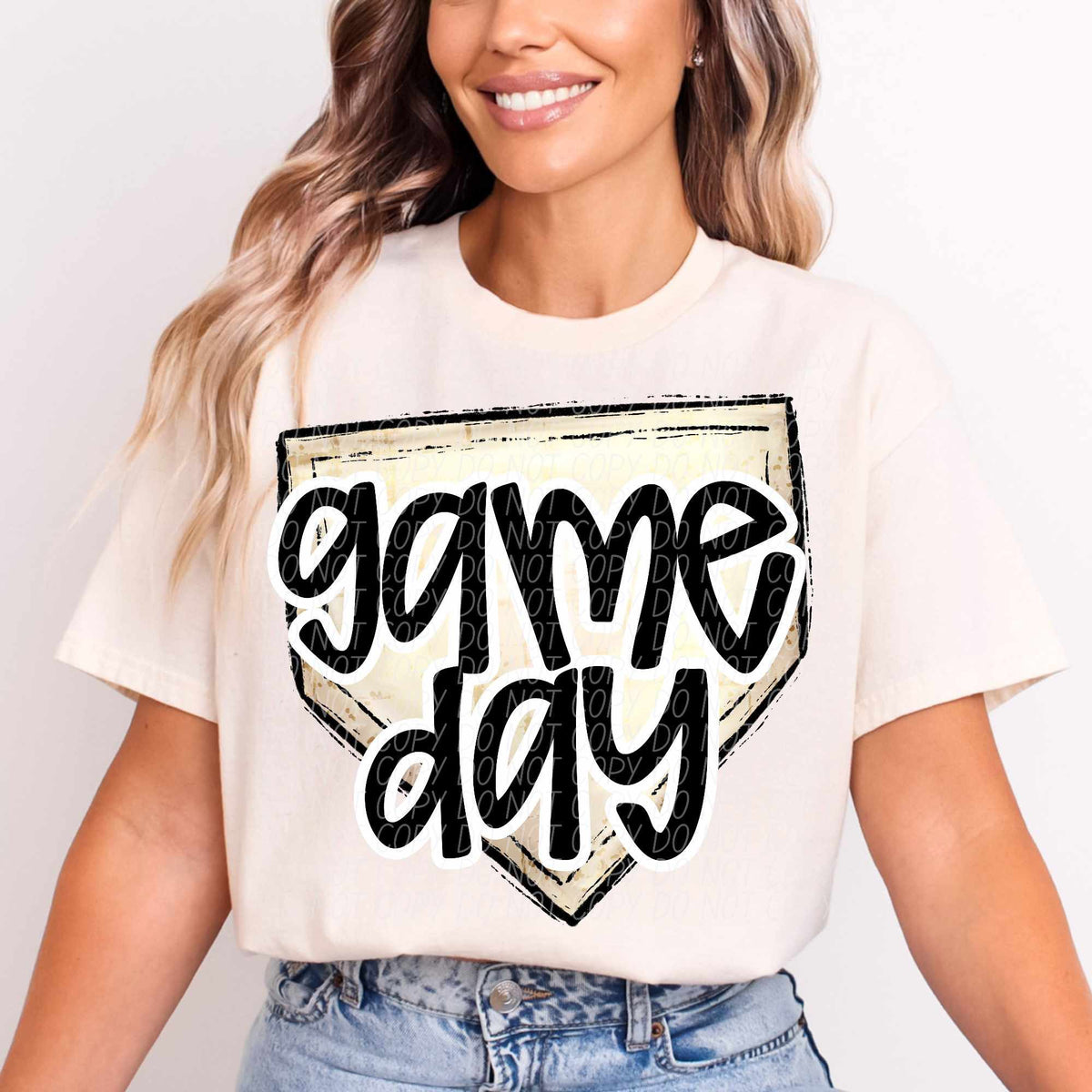 Game day plain diamond (CITY) 84991 DTF transfer