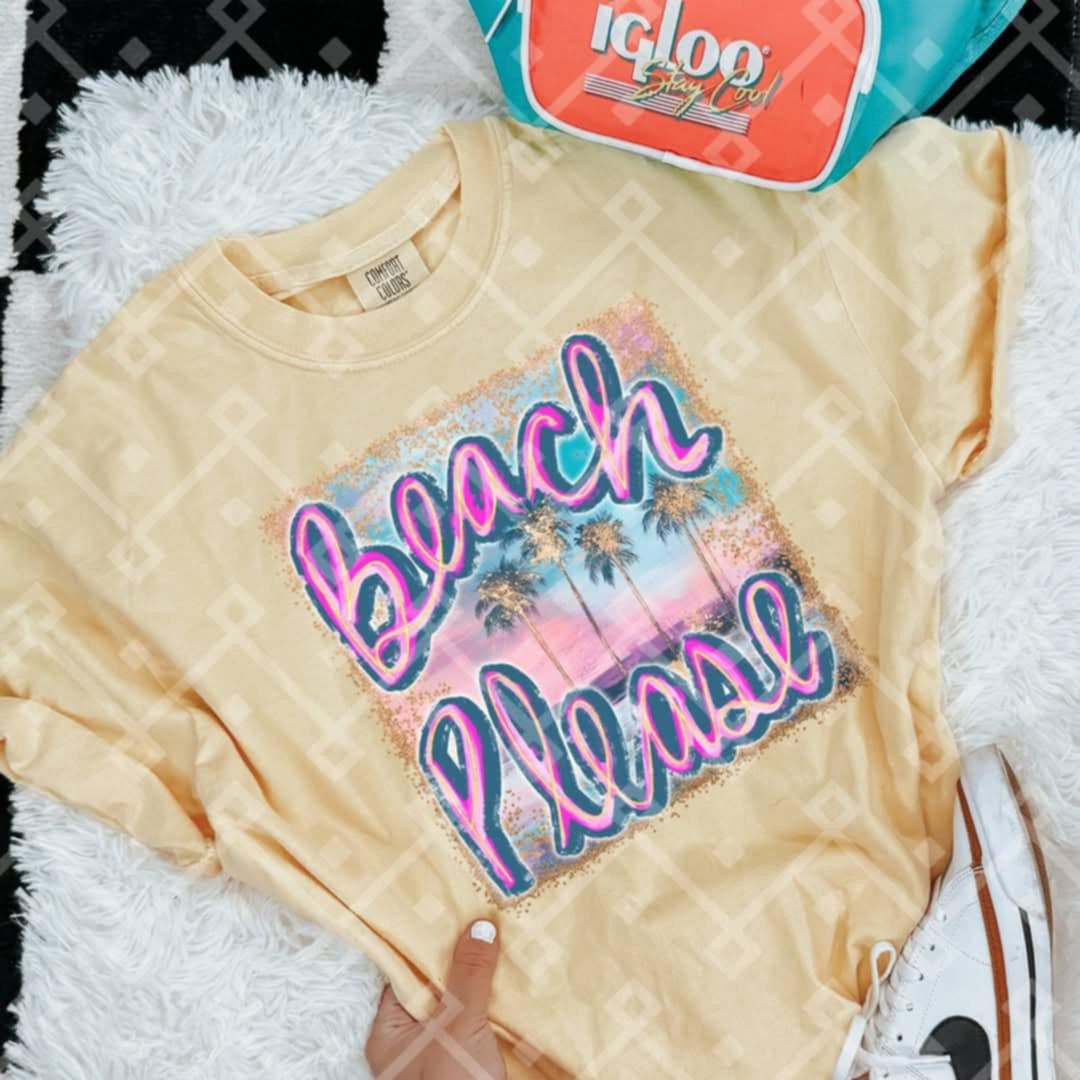 Beach please (Crafti) 103233 DTF transfer