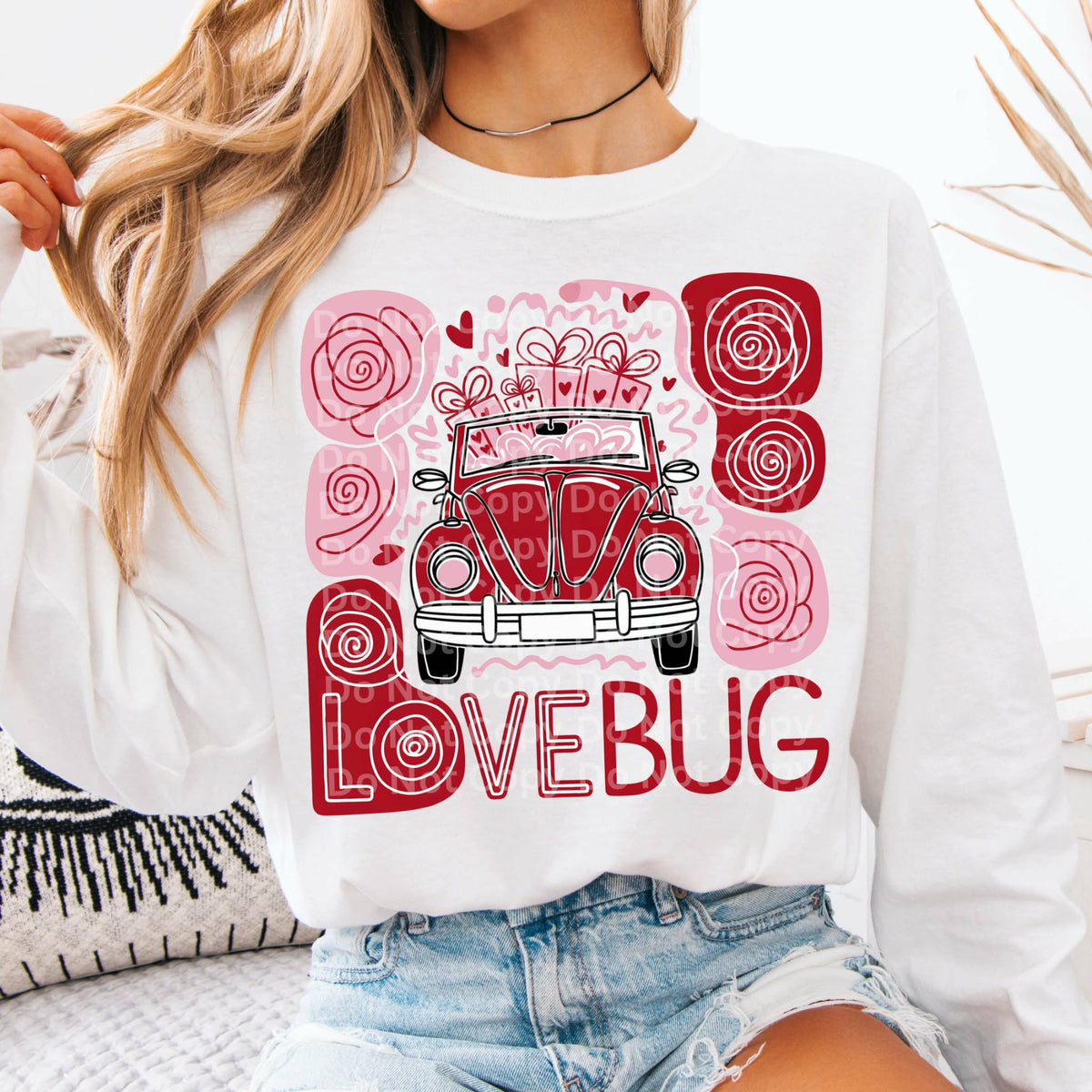 Love Bug (irene) DTF transfer