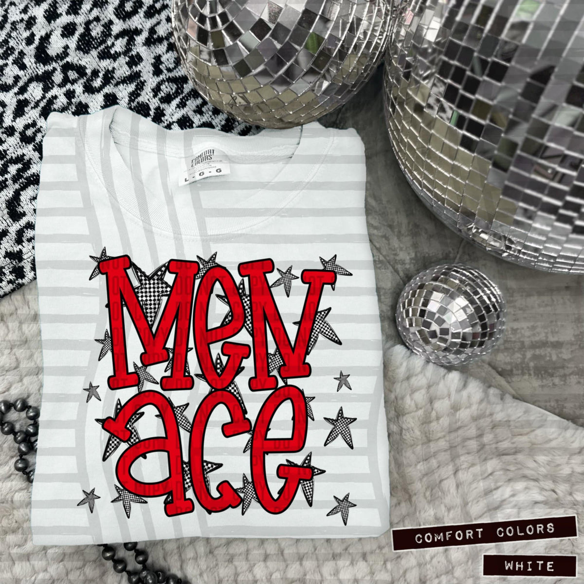 Red Staggered Mascots (Caplinger)