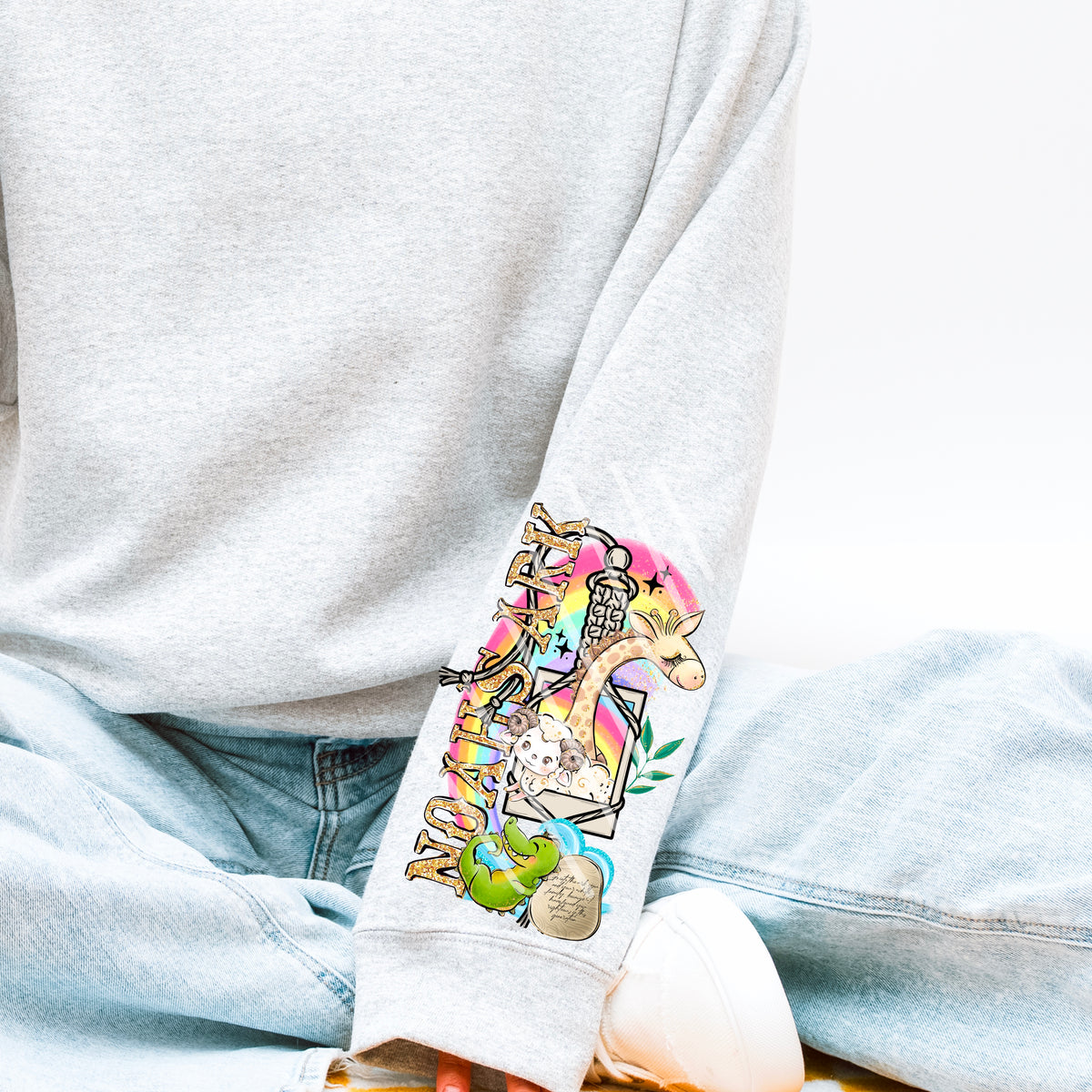 Noah’s Ark SLEEVE RENEWED 113787 DTF Transfer