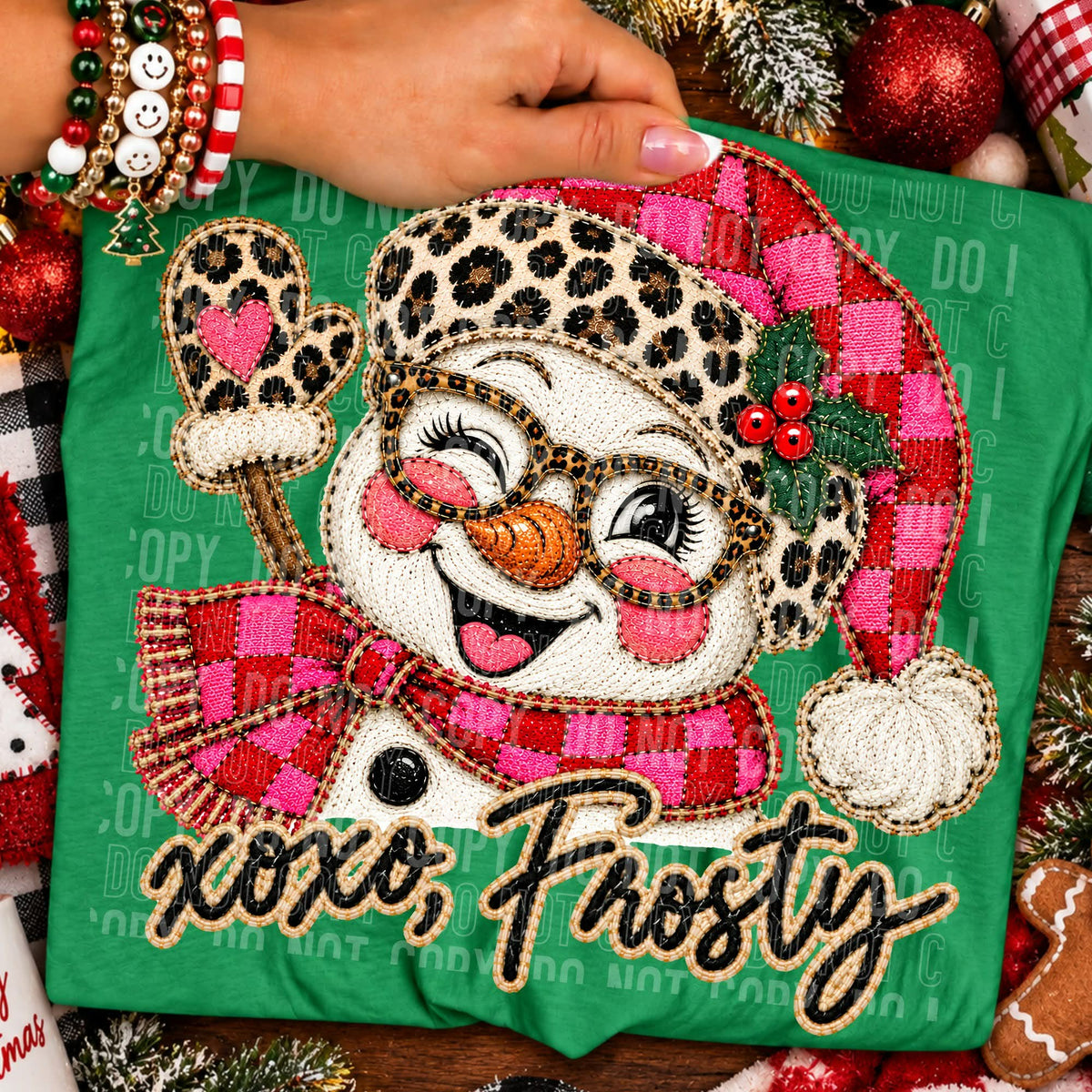 Xoxo, winking frosty (SBB) DTF Transfer
