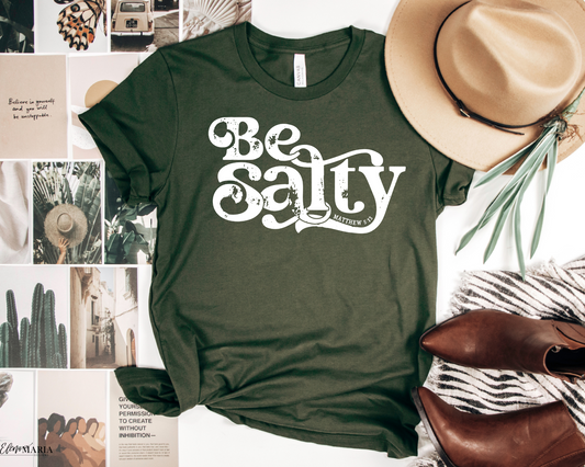 be salty screen print transfer