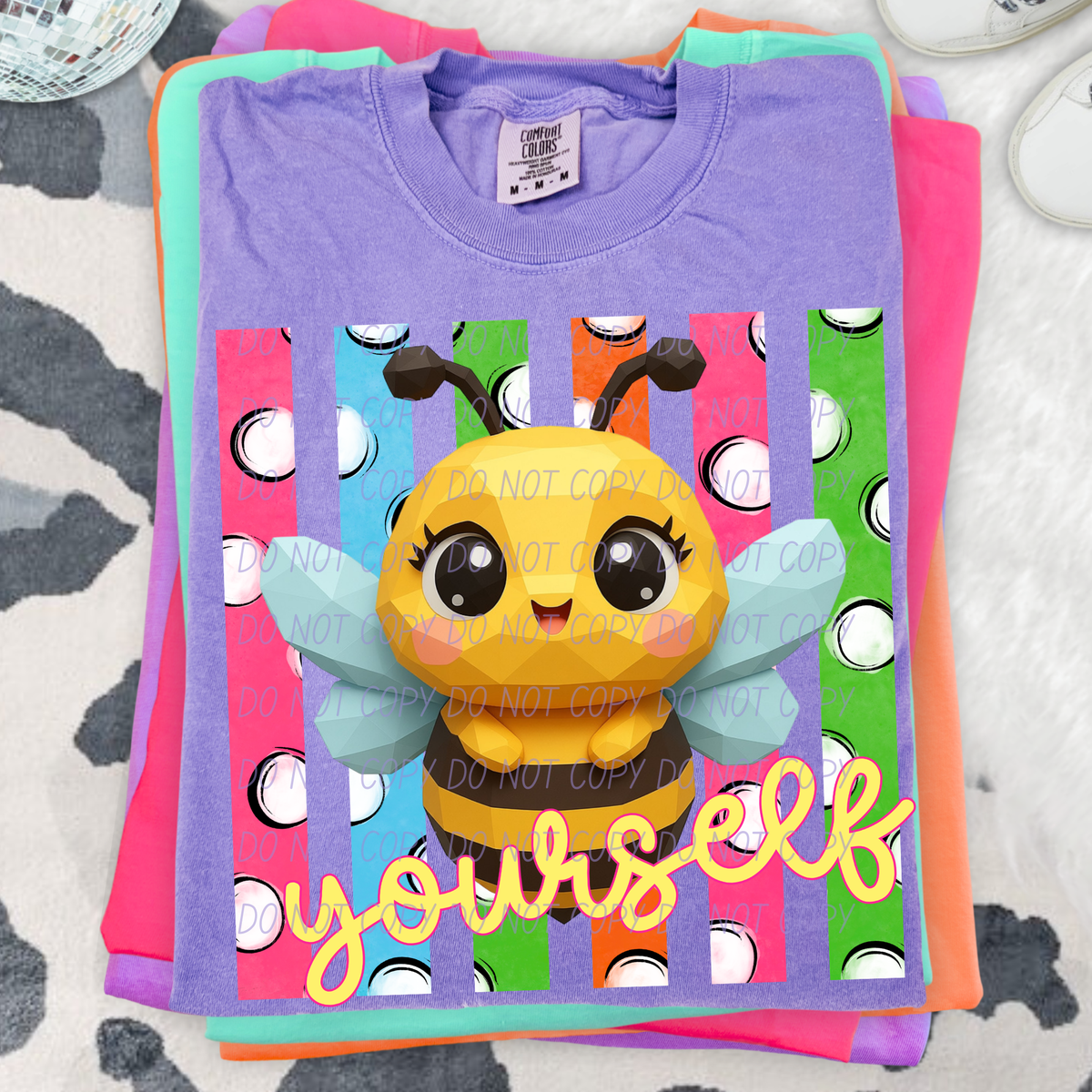 Bee yourself (City) DTF transfer