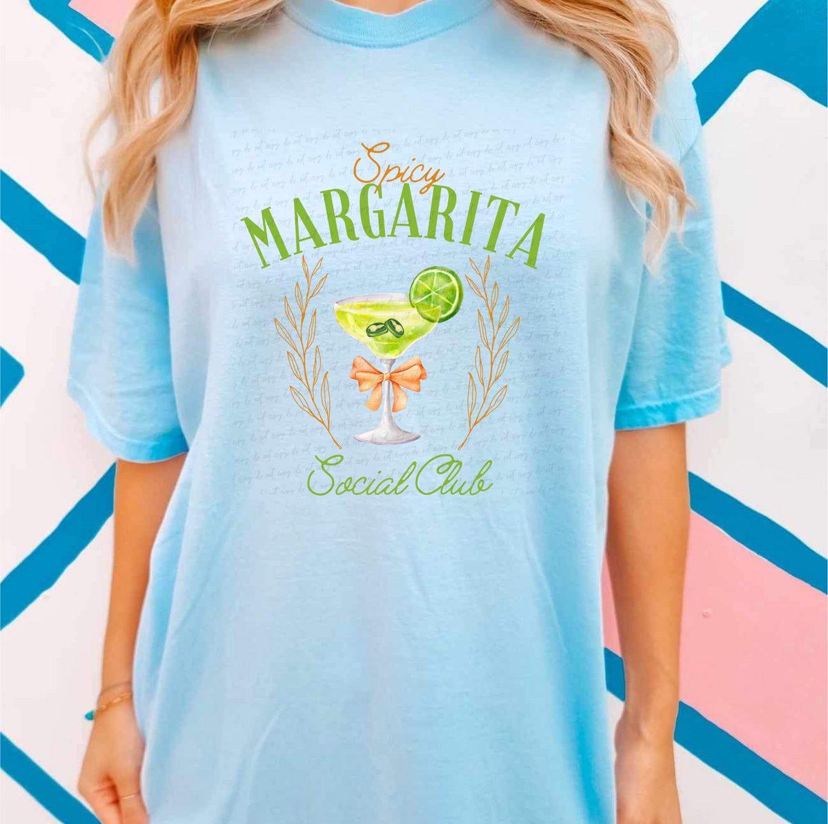 Spicy Margarita Social Club 30092 DTF transfer