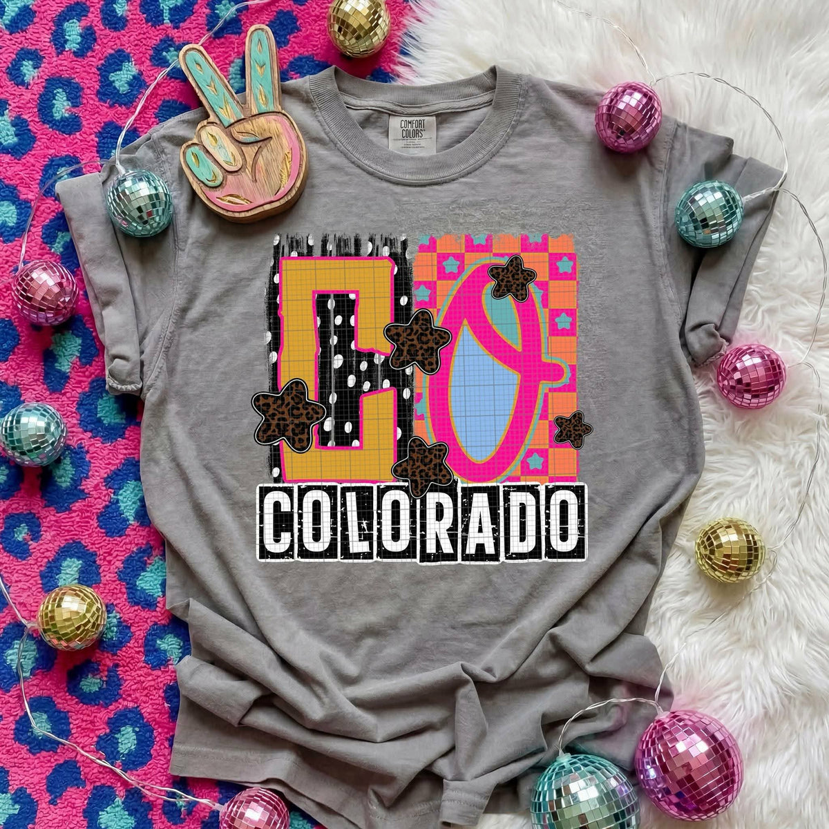 Colorado Animal Print State (C’s) DTF Transfer