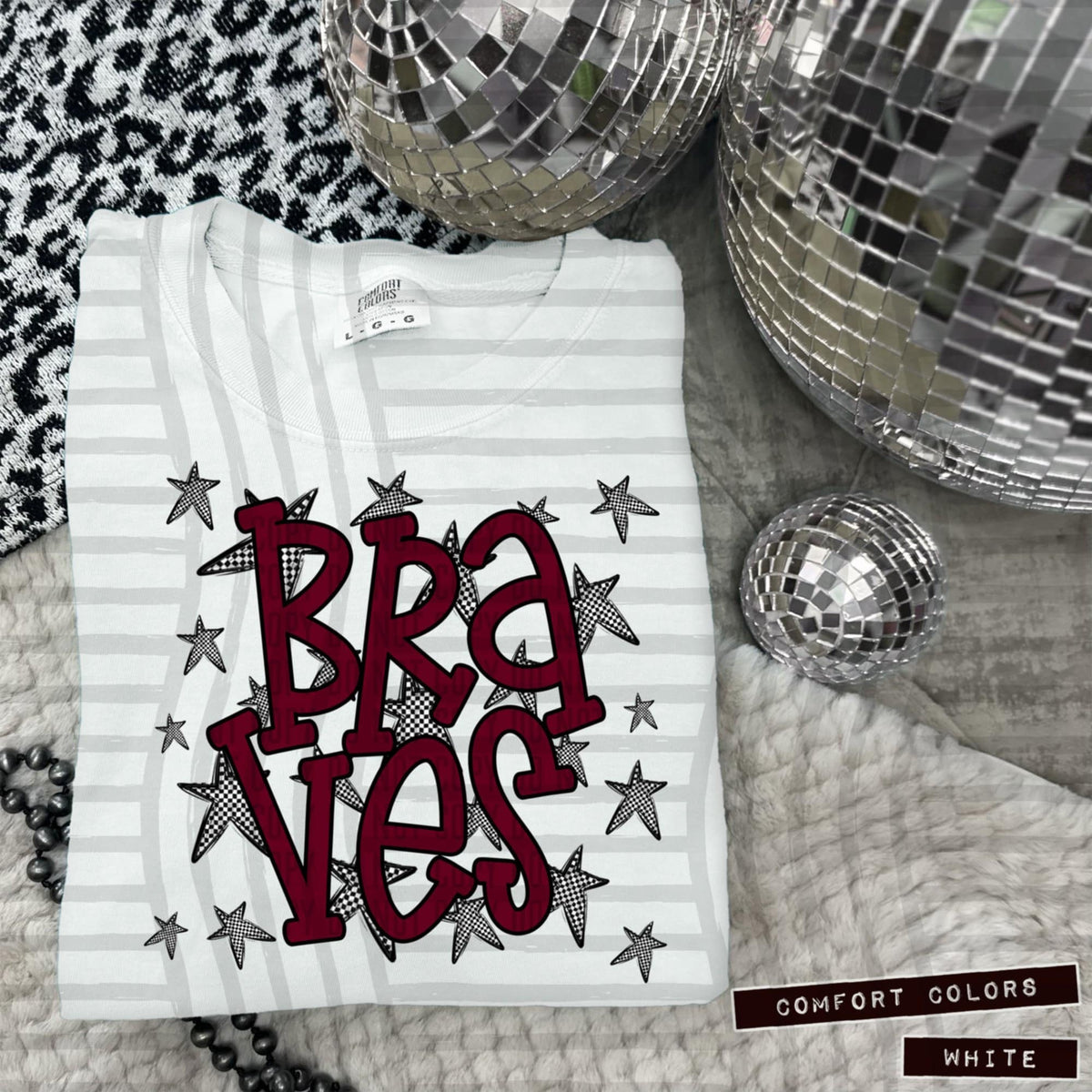 Maroon Staggered Mascots (Caplinger)