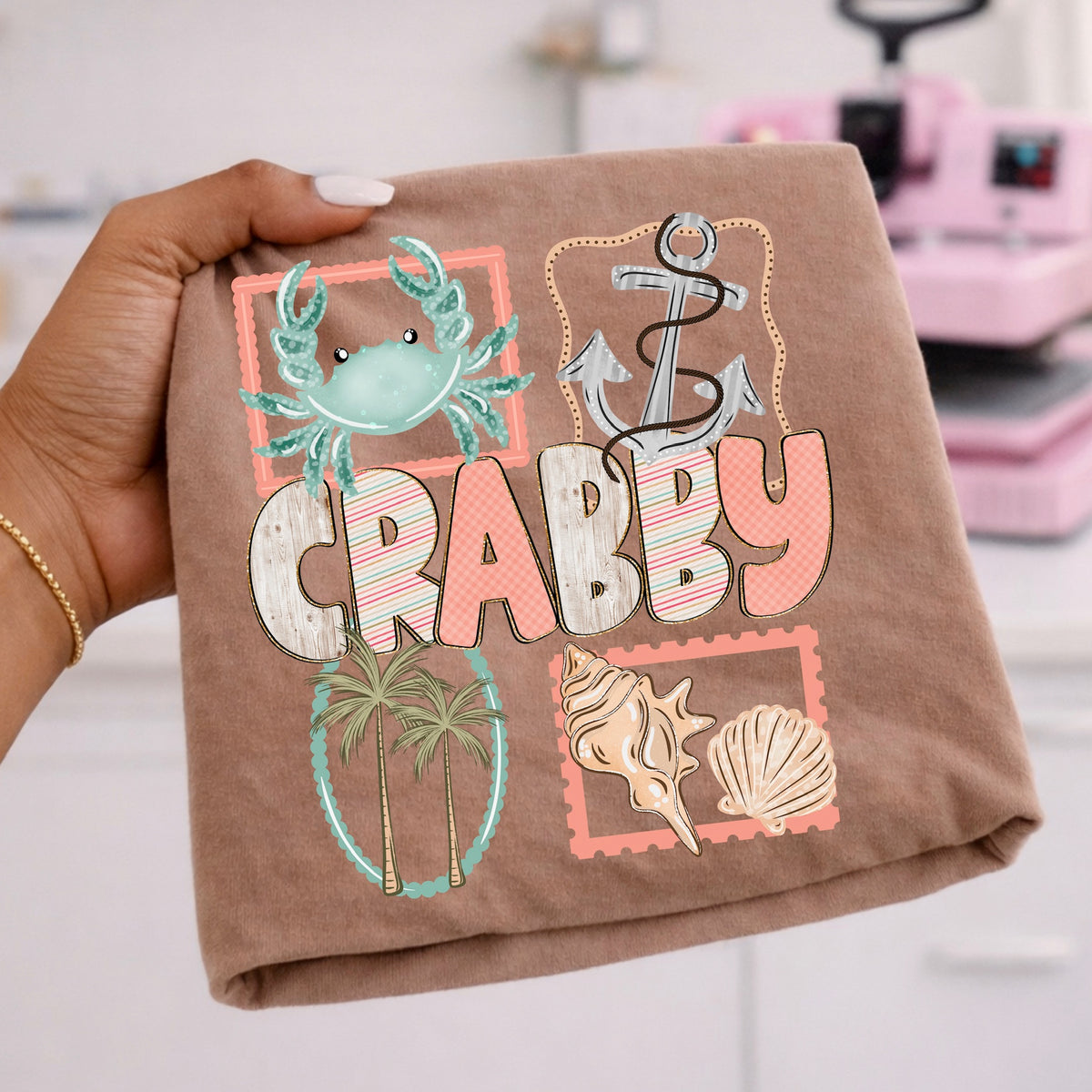 Crabby frames (exclusive) DTF Transfer