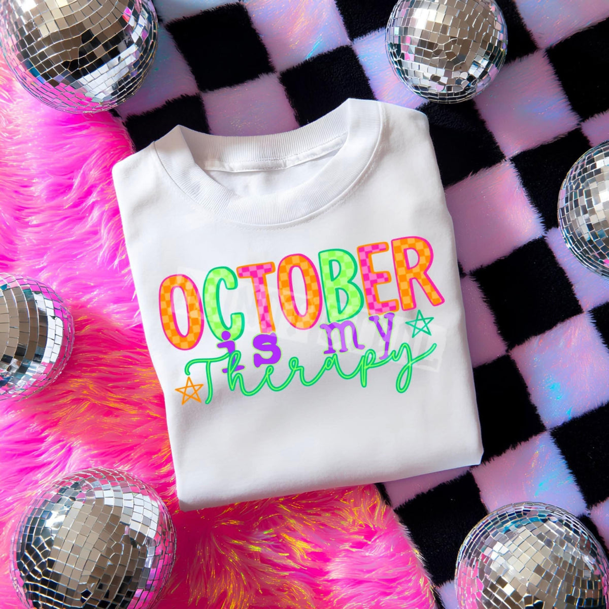 October is my therapy (c’s) DTF Transfer
