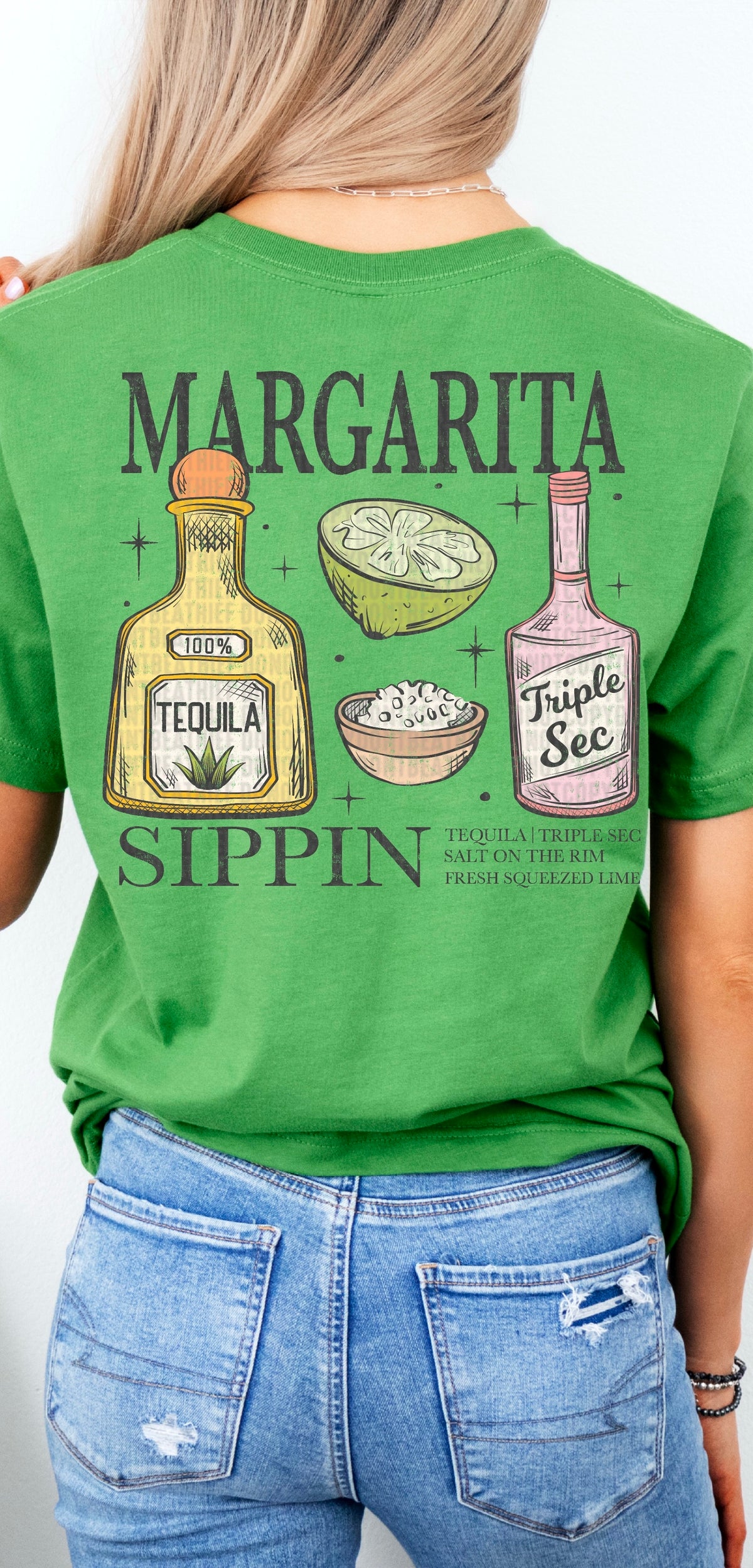 Margarita sippin COLOR 97564 DTF transfer